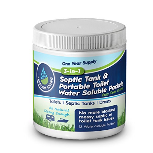 Holding Tank & Septic Tank Deodorizer and Toilet Treatment Tablets.Easy