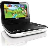 Philips PD703/37 7-Inch LCD Portable DVD Player with Wireless Game Controller, Black ~ Philips