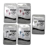 CET 20031203-PINK iPhone & iPod Compatible In-Ear Earbud Headphones-Color Pink
