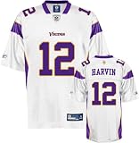 Percy Harvin White Reebok NFL Replica Minnesota Vikings Youth Jersey