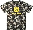 John Deere Logo Camo T-shirt