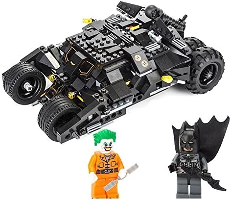 DESO® 325PCS DIY Super Heroes Car Batman CAR Building Bricks blocks included 2 Minifigures