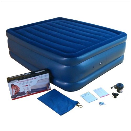 Smart Air Beds Deluxe Flock Top Raised Inflatable Air Bed Mattress