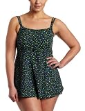 It Figures! Womens Fly Away Double Bow Swimdress