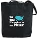 Canvas Tote Bag Black  In The Usa It Is Spoken In Nuer  Languaje