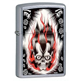 Zippo Soul Crusher Street Chrome Lighter 21098 *TRADITION COLLECTION*
