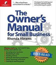 The Owner's Manual for Small Business