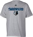 Minnesota Timberwolves Grey adidas True T-Shirt