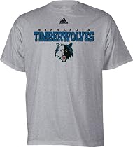 Minnesota Timberwolves Grey adidas True T-Shirt