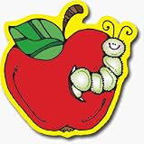 CUT OUTS WIGGLE WORMS APPLES