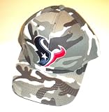 Houston Texans NFL Gray Woodland Camo Hat