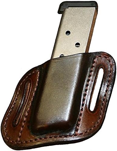 Right Hand - Tucker and Byrd Single Mag Pouch - Sig 1911 5" - Dark Brown