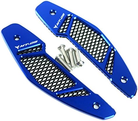 CNC Air Intake Cover Guard&Mesh Grilles for Yamaha MT FZ 09 MT-09 MT09 FZ-09 2013-2016 (Blue, Black)