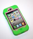 Green/Pink Iphone 4 case...