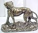 Gorgeous Bronze Finish Pointer Dog Statue Sculpture