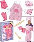 Childrens professional quality Cooking Gift Set, Complete Set in Gift Box