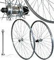 700c Alloy Hybrid Bike FR & RR Wheels Shimano Freehub 8