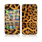 Apple iPhone 4 スキンシール [BZ6 Cheetah チーター ]
