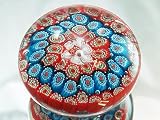Murano Design Glass Art Millefiori Paperweight PW-1123