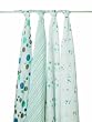 aden + anais 4 Pack Muslin Swaddle Wrap, Star Bright