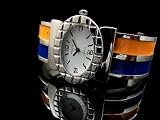 Spangenuhr Metallarmband (Damenuhr) D87
