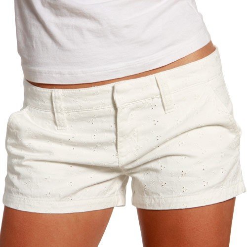 Hurley Lowrider Eyelet White Twill Walkshort