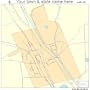 Street & Road Map of Marathon, New York NY - Printed poster size wall atlas of your home town