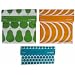 LunchSkins Reusable Sandwich and Snack Bags Set - 3 Pack - Green Pear, Mango Slices, Aqua Dots