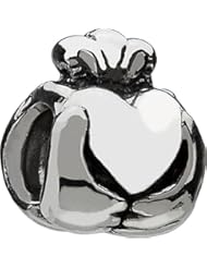 Authentic Chamilia Sterling Silver Charm "Irish Claddagh Ring" GC-13