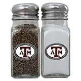 Review Bergamot  / Texas A&M Aggies NCAA Logo Salt/Pepper Shaker Set