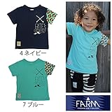 【SiShuNon/FARM】ファーム バイツカンパニー カリフォルニア 半袖Tシャツ 130 7 ブルー