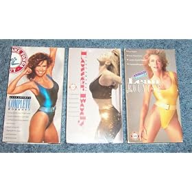 Jane Fonda's Total Fitness Pack - 3 Volume Set (Jane Fonda's Complete Workout, Jane Fonda's Lower Body Solution, Jane Fonda's Lean Routine Workout) [VHS]