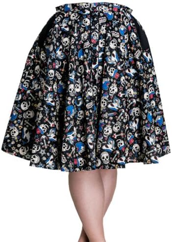 Hell Bunny Rock On Skirt (Medium)