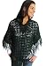 Handmade Acrylic Poncho - Forest Green (100% Hand-crocheted) [Apparel]