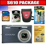 Nikon Coolpix S610 - Deep Red