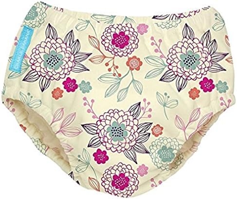 Charlie Banana Extraordinary Best Reusable Swim Diaper (Small, Peony Blossom)