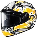 HJC CL-15 SN Mutant Snow Helmet Black Yellow and White