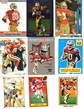 Jerry Rice San Francisco 49ers Football Card Lot