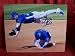 Mike Aviles Autographed Kansas City Royals 8x10 Photo, Proof Photo of Mike Signing for Us.
