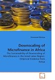Cover of Downscaling of Microfinance in Africa by Emmanuel Mutisya 3639229401