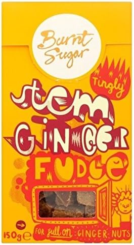 Burnt Sugar Stem Ginger Fudge 150g