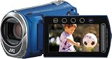 JVC - GZ-MS210AEU - Caméscope à mémoire flash - Port SD - 8 Mpix - HD - Bleu