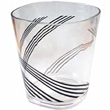 Corelle Coordinates Urban Arc 14-Ounce Acrylic Square Glasses, Set of 6