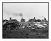 Historic Print (L): Ruins of B. & O. Roundhouse, East St. Louis, Ill., after tornado of 1896