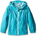 Columbia Big Girls Switchback Rain Jacket, Miami, Medium