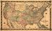 Colton's United States shewing the military stations, forts &c. Entered according to Act of Congress in the year 1855, by J.H. Colton. (Civil War Map Reprint measured in inches 36 x 22)