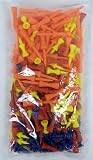 Forgan Bag of 200 CT Plastic Castle Tees Assorted Lengths