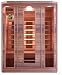 3 Person Sauna Cedar Ceramic Dry Heat FAR Infrared Portable Detox New