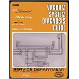 1968 LINCOLN CONTENTIAL MONTEGO Vacuum Schematics Guide by Lincoln