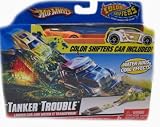 Hot Wheels Color Shifters Tanker Trouble Playset with Color Shifters Car